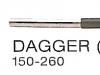 Electrod Dagger - 150-260