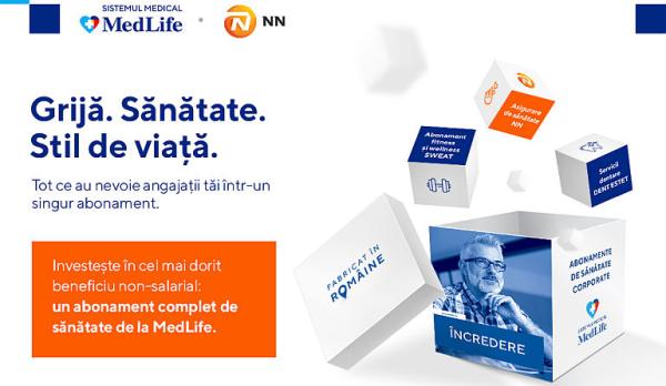 MedLife devine primul operator medical privat ce ofera abonamente medicale cu acoperire 360° - de la servicii de preventie, la asigurari de sanatate, servicii stomatologice si sport MedLife devine primul operator medical privat ce ofera abonamente medicale cu acoperire 360° - de la servicii de preventie, la asigurari de sanatate, servicii stomatologice si sport