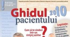 Ghidul Pacientului Roman - un nou produs pe piata presei medicale din Romania!
