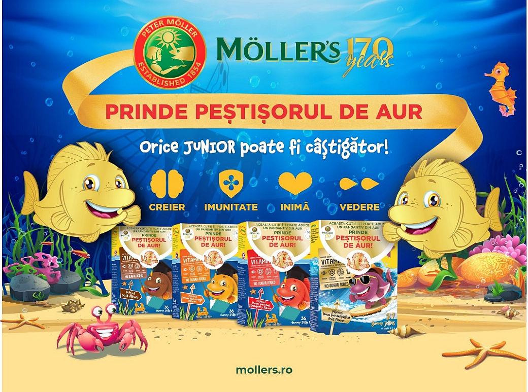 „Pestisorul de Aur” – campania aniversara prin care Möller’s celebreaza 170 de ani „Pestisorul de Aur” – campania aniversara prin care Möller’s celebreaza 170 de ani
