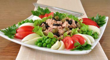 Salata de ton cu mazare Salata de ton cu mazare
