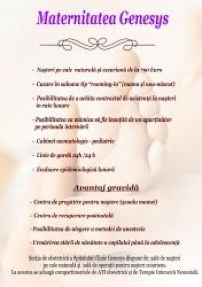 Nastere la Spitalul Clinic Genesys Arad