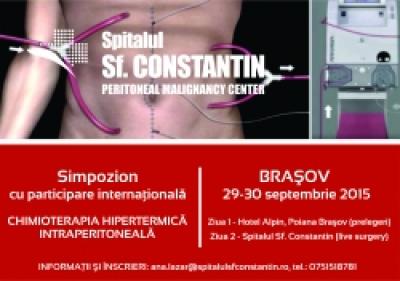 Simpozionului cu participare internaţională “Chirurgia citoreductivă şi Chimioterapia hipertermică intraperitoneală (CRS/HIPEC)”