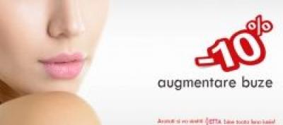 Aumentare buze - oferta luna iunie