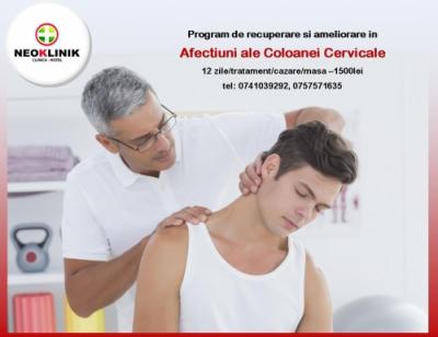 Program de Recuperare in Afectiunile Coloanei Cervicale-cost 1500
