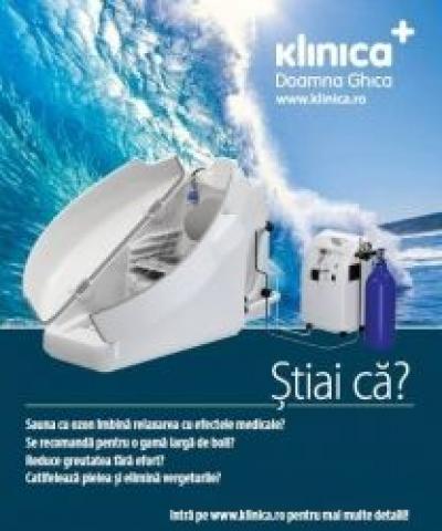 Incearca sauna cu ozon! Este buna la orice varsta.