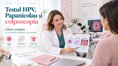 Testul HPV, testul Papanicolau și colposcopia: ce înseamnă rezultatele și ce urmează