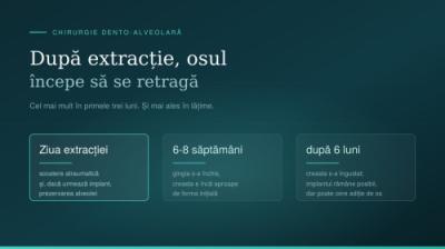 Ce se întâmplă cu osul după o extracție și cât timp ai până la implant