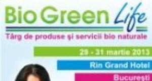 Bio Green Life - Targ de produse si servicii bio naturale intre 29 - 31 martie 2013, la Rin Grand Hotel