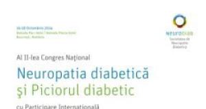 Speakeri de renume la Congresul National de Neuropatie Diabetica si Picior Diabetic,cu participare internationala - Neurodiab 2014