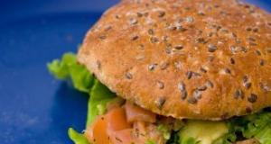 Burger cu somon 