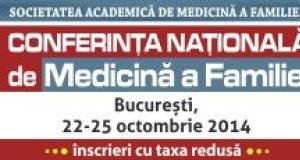 Conferinta Nationala de Medicina Familiei - editia jubiliara 2014