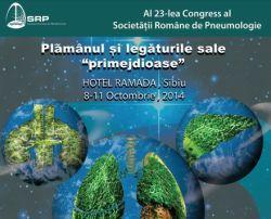 123 de speakeri din 16 tari participa la Congresul National al Societatii Romane de Pneumologie 2014