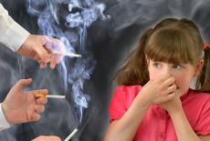 Expunerea copiilor la fumul de tigara