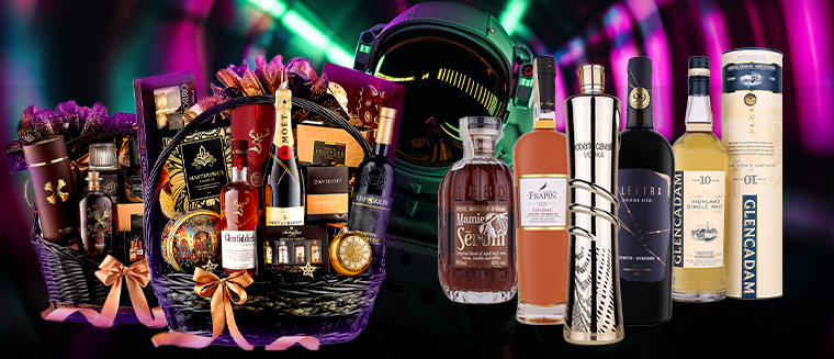 Cosuri cadou cu bauturi premium si delicii de calitate, cheia unui rasfat fara excese de sarbatori