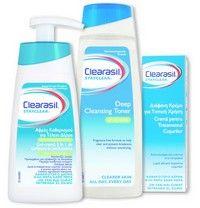 1-2-3 Clearasil: un ten curat iti da incredere!