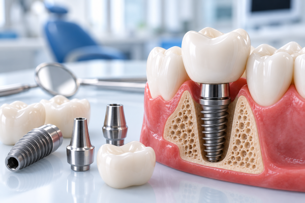 Implanturile dentare - tipuri, avantaje si riscuri