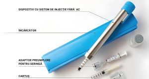 Papapostolou prezinta tehnologia revolutionara care elimina frica de ace – “Sistemul de injectie fara ac - NFIS” 