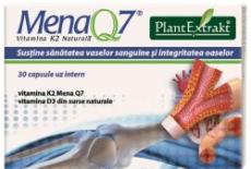 Mena Q7® Vitamina K2 naturala - Sustine sanatatea vaselor sanguine si integritatea oaselor