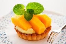 Minitarte cu mango