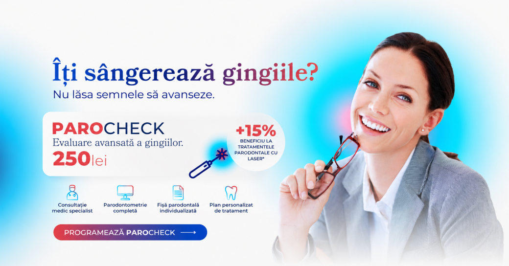Boala parodontala poate evolua fara durere. Beneficiile tratamentelor cu laser