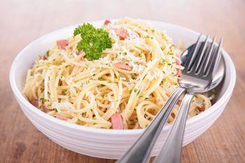 Paste linguini Carbonara