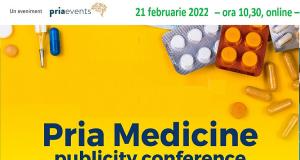 PRIAevents, organizeaza conferinta PRIA Medicine, Supplements and Medical Devices Publicity