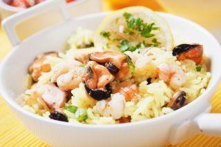 Risotto cu fructe de mare